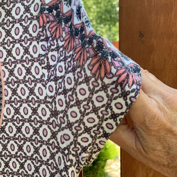 Fever Top Size L Boho Summer Of Love Style Hippie Tribal Pullover - Picture 12 of 13